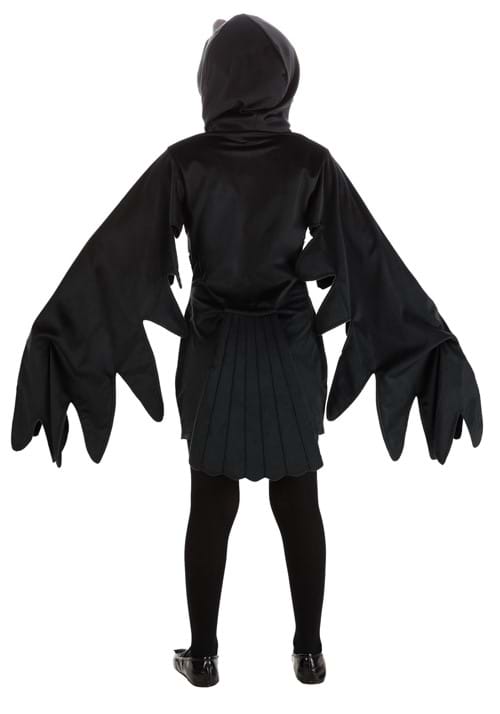Girl's Classy Crow Costume