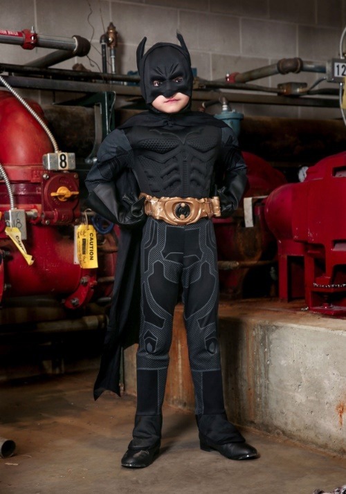 Deluxe Dark Knight Batman Kids Costume