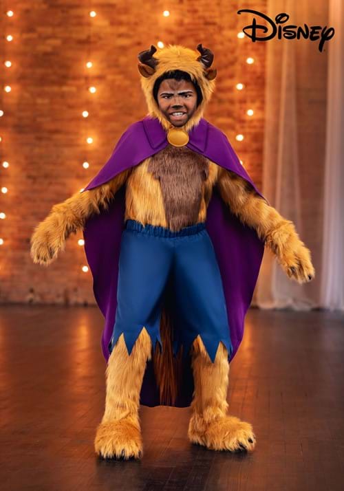 Deluxe Caped Disney Beast Boy's Costume