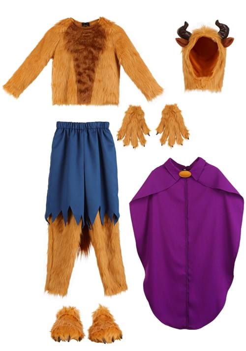 Deluxe Caped Disney Beast Boy's Costume