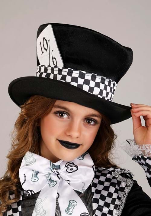 Deluxe Dark Mad Hatter Kid's Costume