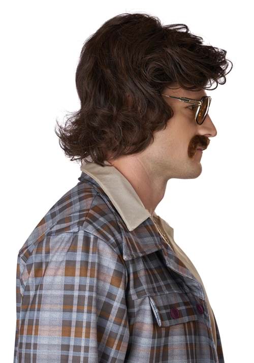 Disco Daddy Costume Wig and Mustache for Men 4 Disco Daddy Costume Wig and Mustache for Men