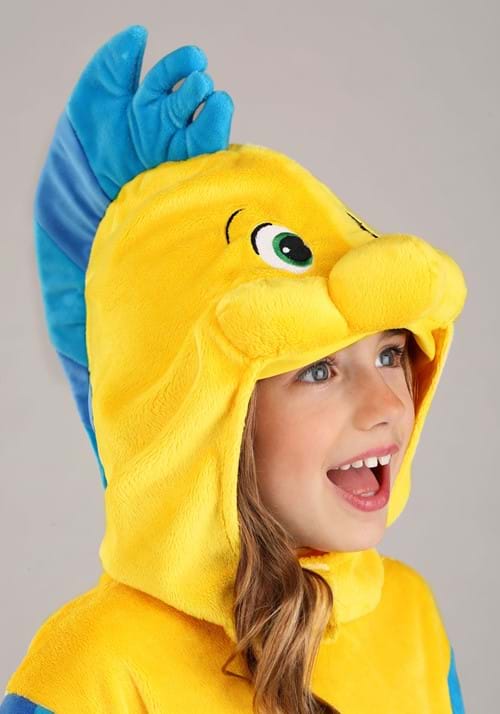 Disney Little Mermaid Plush Flounder Costume for Kids