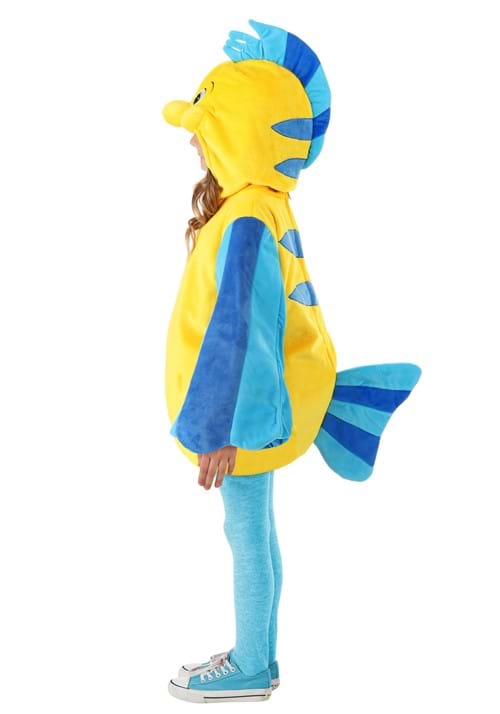 Disney Little Mermaid Plush Flounder Costume for Kids