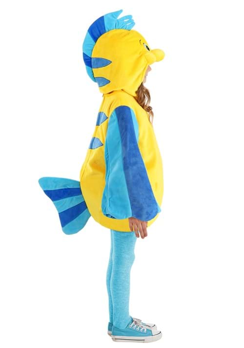 Disney Little Mermaid Plush Flounder Costume for Kids