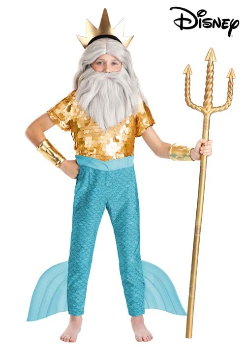 Disney The Little Mermaid King Triton Costume for Boys