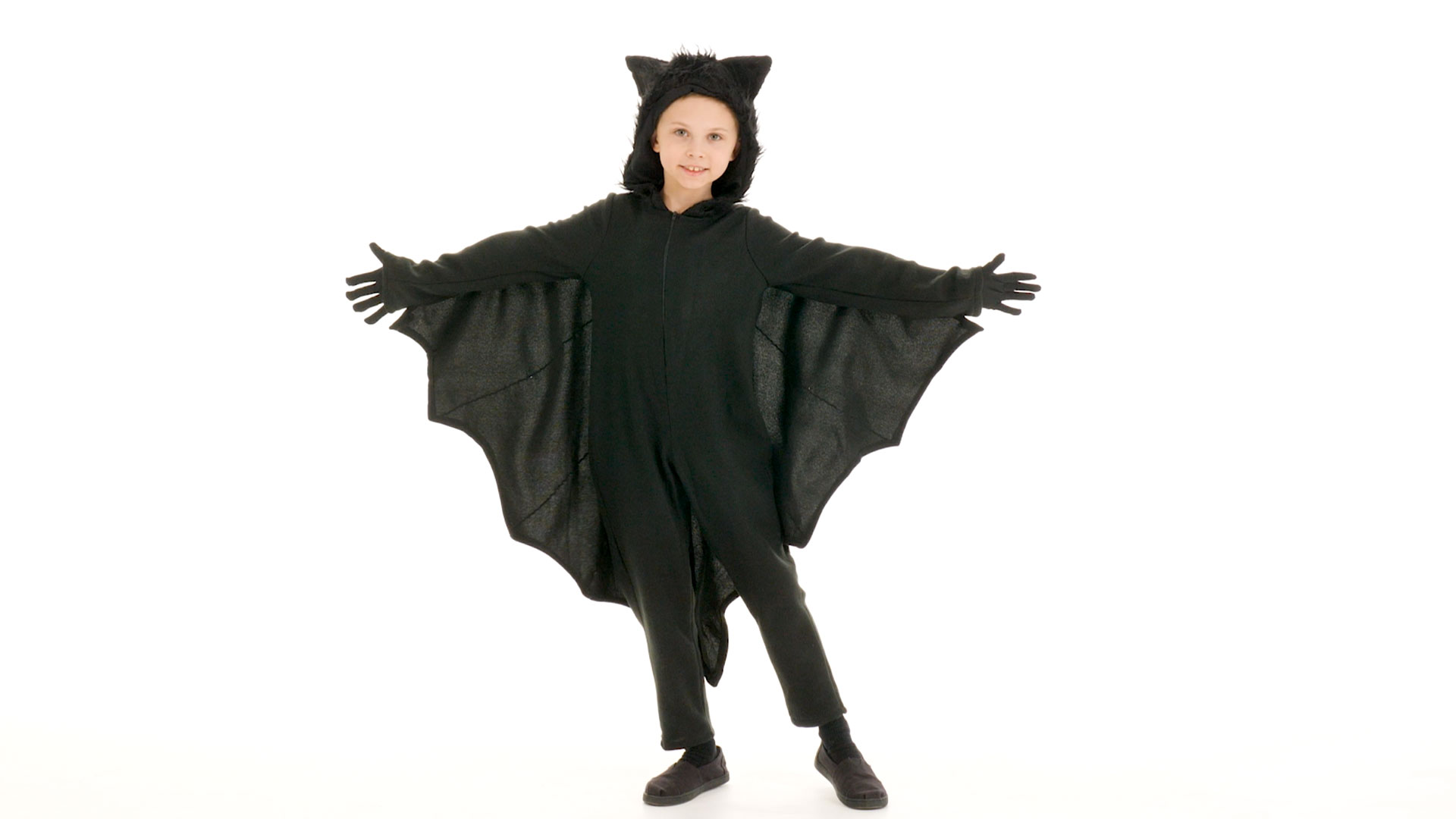 Kid's Fleece Bat Costume
