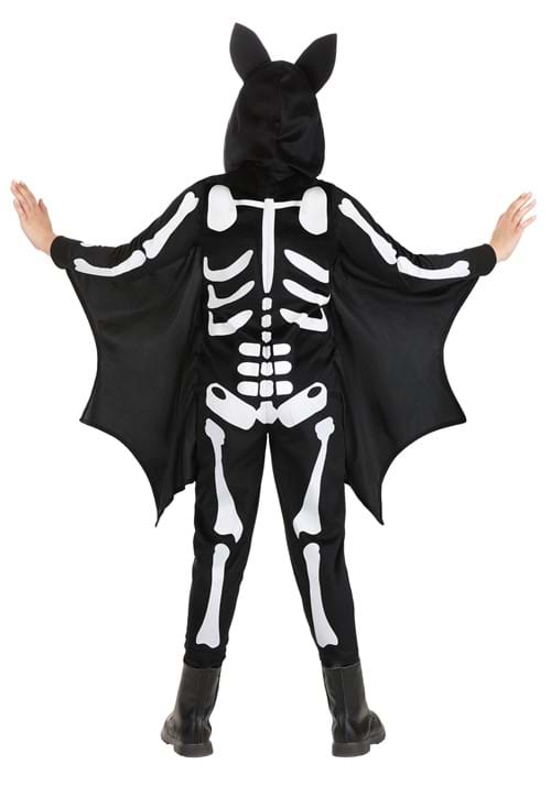 Flying Skeleton Bat Kid's Costume