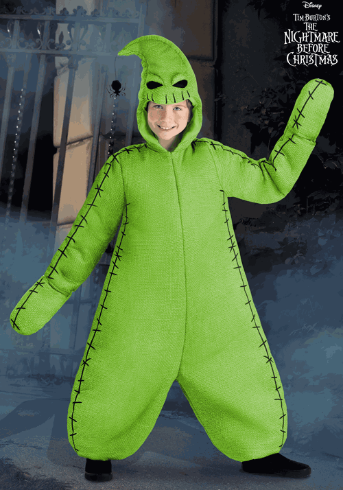 Glow in the Dark Disney Oogie Boogie Costume for Kids