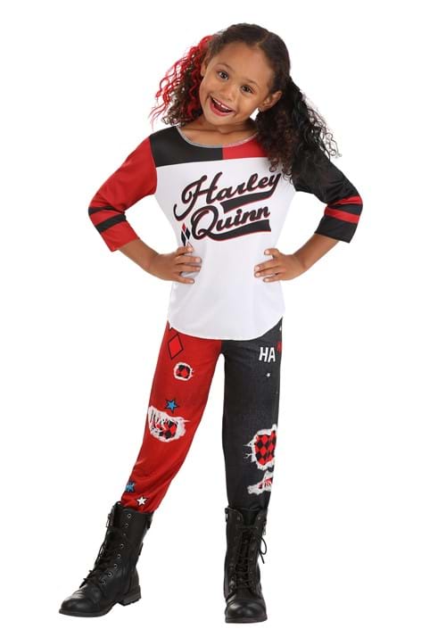 Harley Quinn Squad Girl's Costume