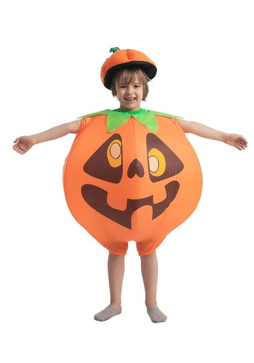Inflatable Pumpkin Costume for Kids