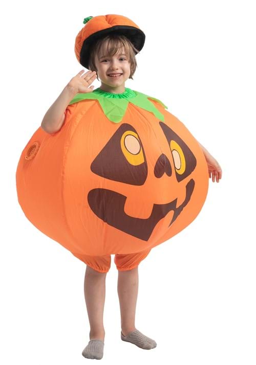 Inflatable Pumpkin Costume for Kids