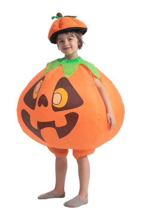 Inflatable Pumpkin Costume for Kids