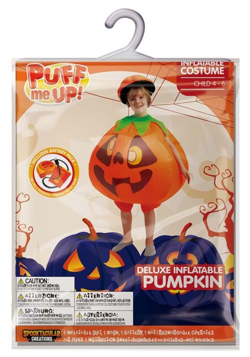Inflatable Pumpkin Costume for Kids
