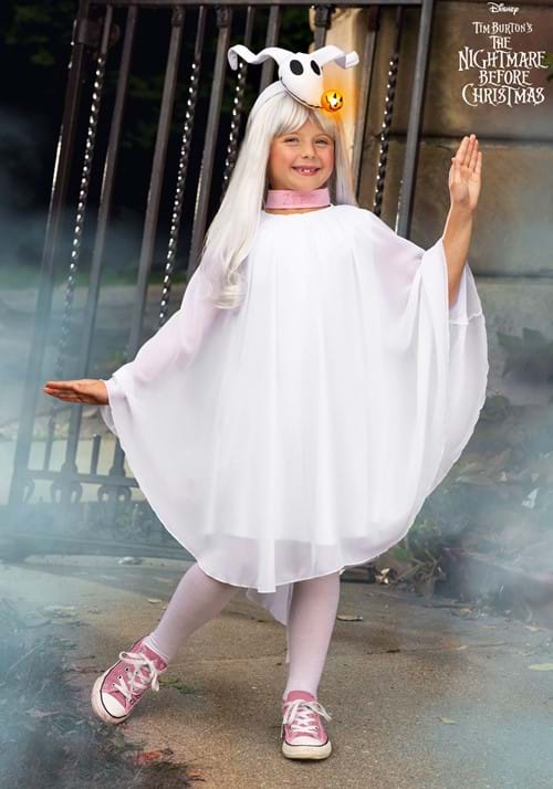 Disney Nightmare Before Christmas Zero Girl's Costume