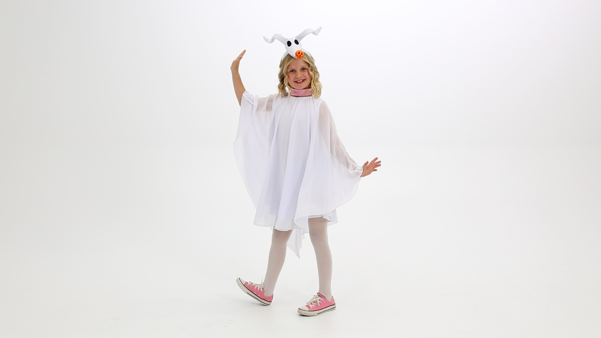 Disney Nightmare Before Christmas Zero Girl's Costume