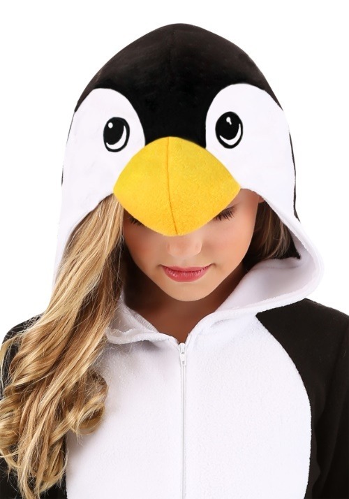 Cozy Penguin Onesie Costume for Kids