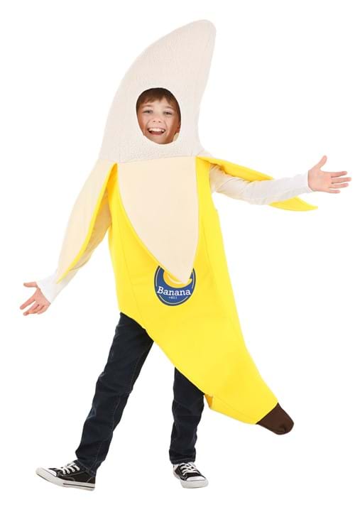 Peeled Banana Costume for Kids