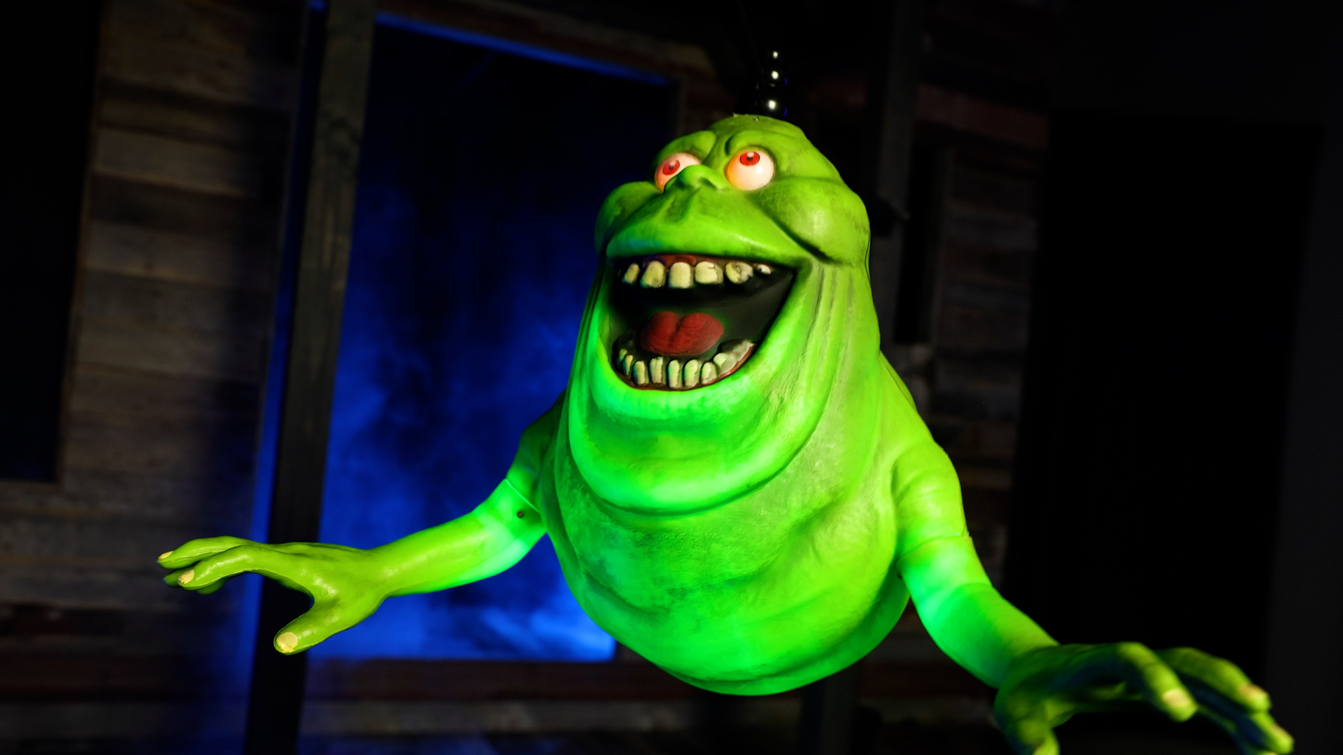 15-Inch Hanging Swinging Slimer Ghostbusters Decoration