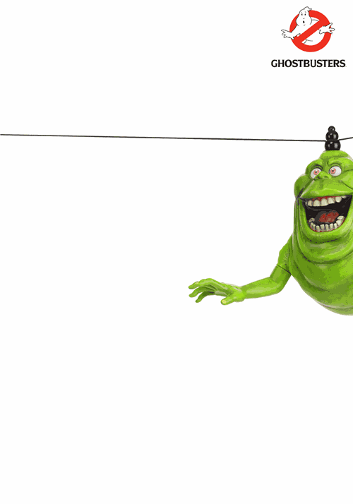 15-Inch Hanging Swinging Slimer Ghostbusters Decoration