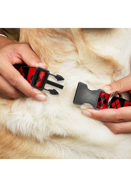 Diamond Blocks Harley Quinn Pet Collar