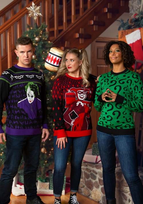 Harley Quinn Hammer Time Ugly Sweater