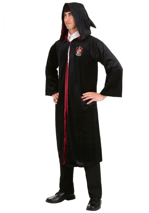 Adult Harry Potter Deluxe Gryffindor Robe Costume 5 Adult Harry Potter Deluxe Gryffindor Robe Costume