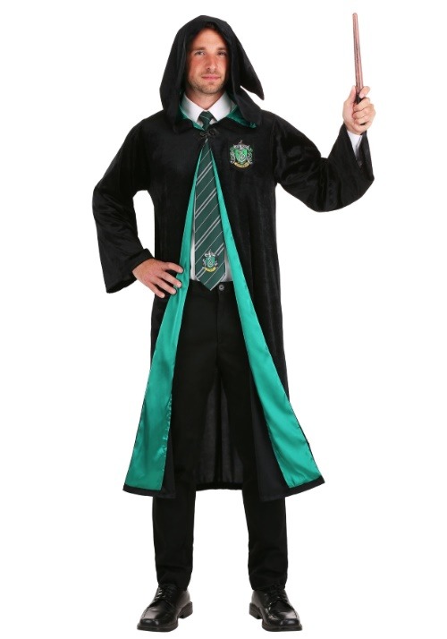 Harry Potter Adult Deluxe Slytherin Robe Costume