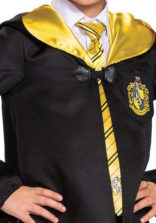 Kids Harry Potter Classic Hufflepuff Robe Costume 3 Kids Harry Potter Classic Hufflepuff Robe Costume