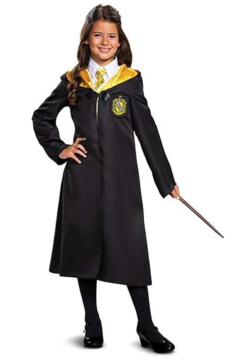 Kids Harry Potter Classic Hufflepuff Robe Costume 5 Kids Harry Potter Classic Hufflepuff Robe Costume