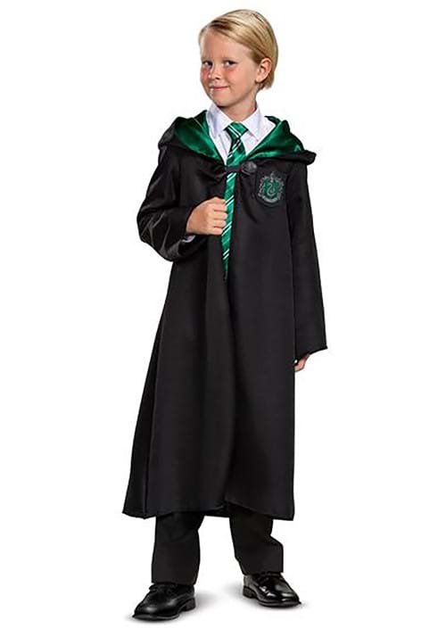 Kids Harry Potter Classic Slytherin Robe Costume