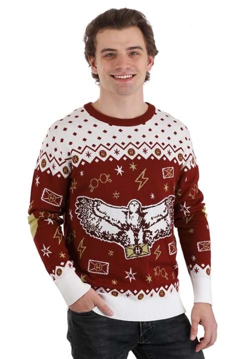 Harry Potter Hedwig Ugly Sweater for Adults