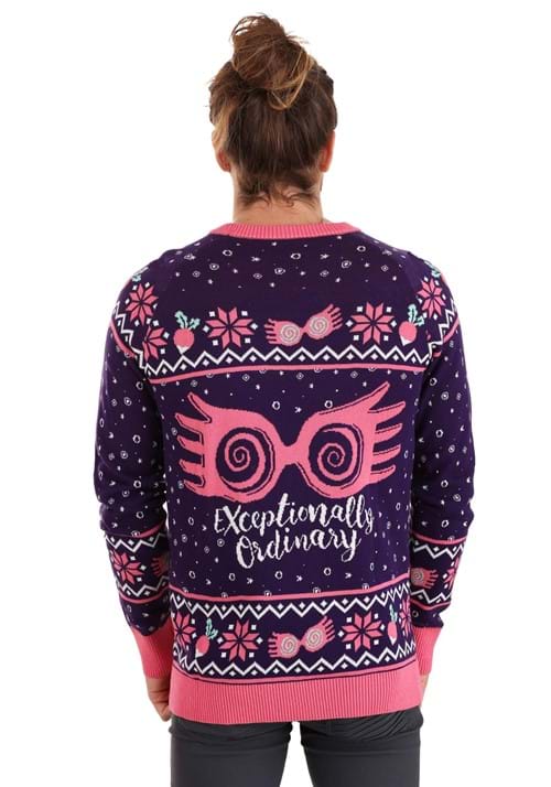 Harry Potter Luna Lovegood Adult Ugly Sweater