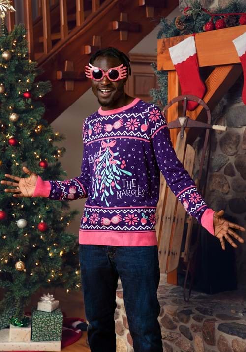 Harry Potter Luna Lovegood Adult Ugly Sweater