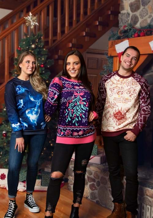 Harry Potter Luna Lovegood Adult Ugly Sweater
