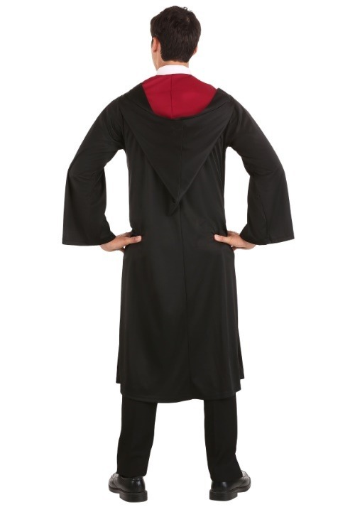 Adult Plus Size Harry Potter Gryffindor Robe Costume 3 Adult Plus Size Harry Potter Gryffindor Robe Costume