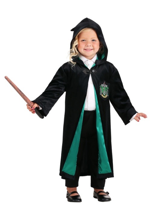 Harry Potter Toddler Deluxe Slytherin Robe Costume