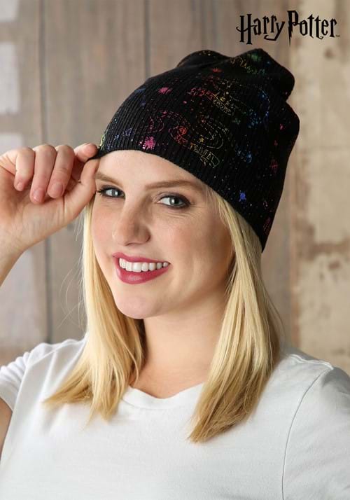 Emblem Hogwarts House Constellations Knit Hat