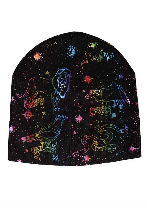 Emblem Hogwarts House Constellations Knit Hat