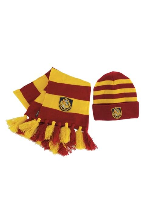 Hogwarts Scarf and Hat Set