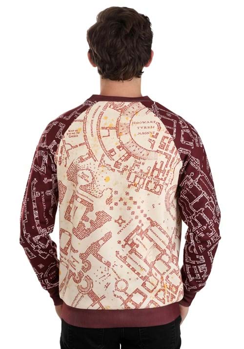 Adult Harry Potter Marauder's Map Sweatshirt 6 Adult Harry Potter Marauder's Map Sweatshirt