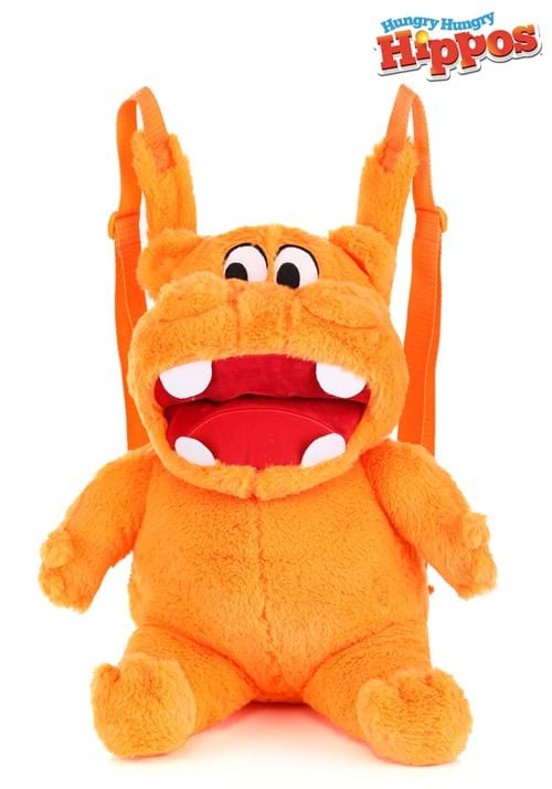 Orange Hungry Hungry Hippos Plush Backpack