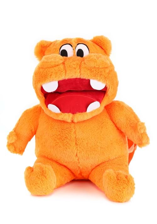 Orange Hungry Hungry Hippos Plush Backpack
