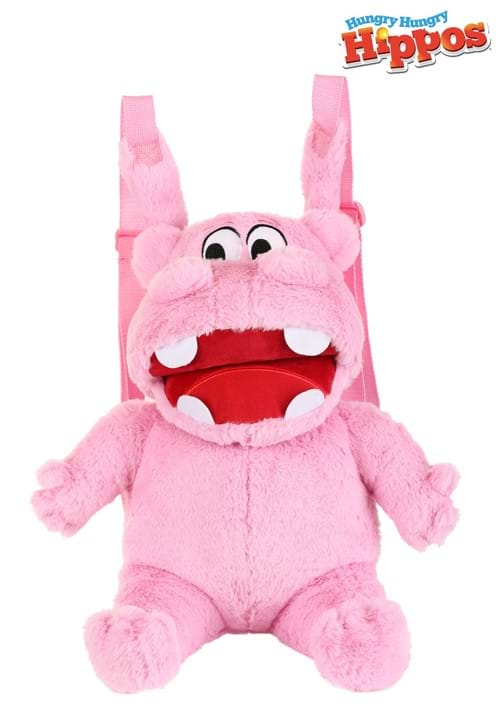 Pink Hungry Hungry Hippos Plush Backpack