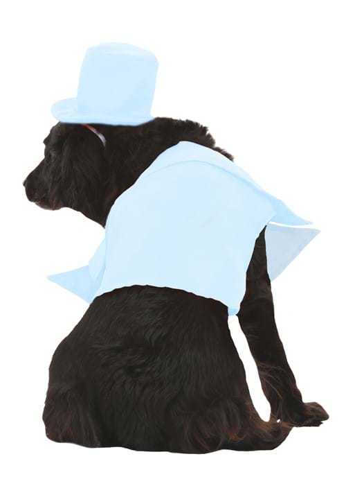 Iconic Light Blue Tuxedo Costume for Pets