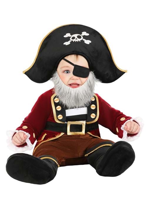 Boy's Captain Cutie Infant Pirate Costume