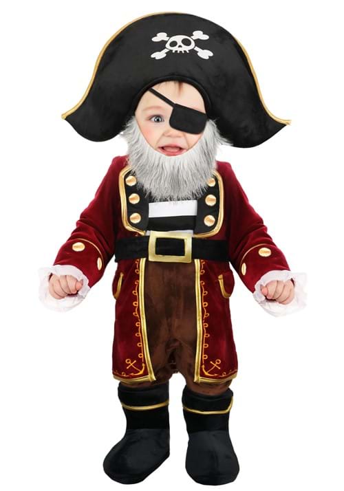 Boy's Captain Cutie Infant Pirate Costume