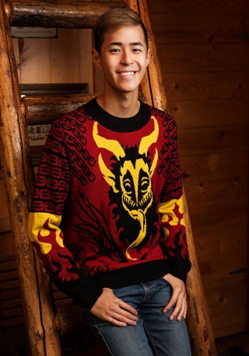Men's Krampus Ugly Christmas Sweater