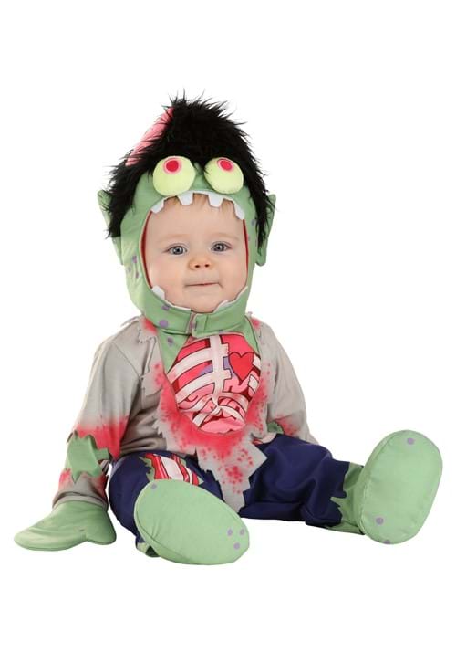 Boy's Infant Goofy Zombie Costume 3 Boy's Infant Goofy Zombie Costume