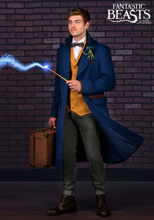 Fantastic Beasts Newt Scamander Men's Costume Jacket